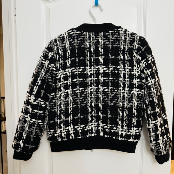 [SOLD] Short Tweed Winter Jacket, Size L - Picture 6 of 6